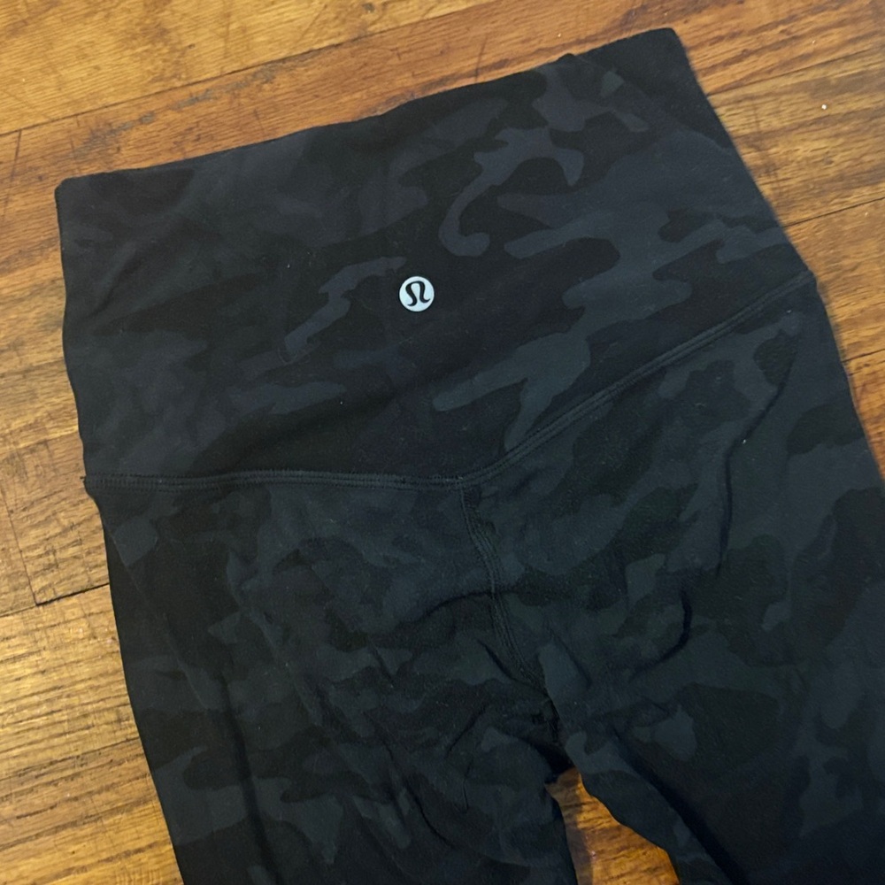 lululemon athletica Dark Camo Leggings